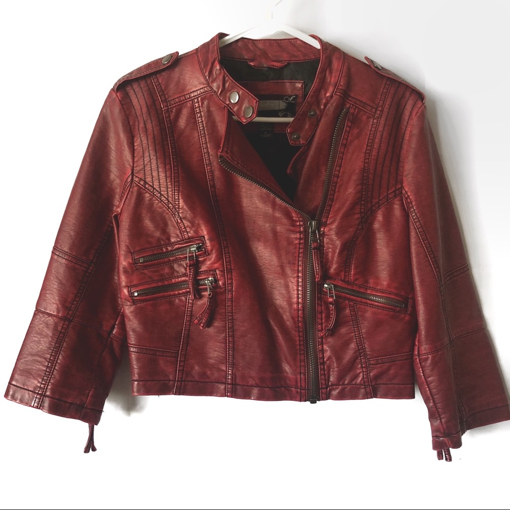 Daytrip - Buckle Moto Jacket - MEDIUM